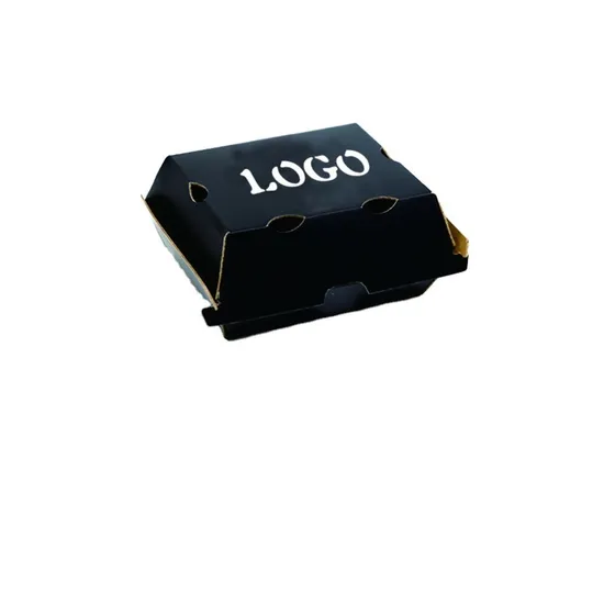 Manufacturer Customized Burger Box Recyclable Paper Packaging Burger Box