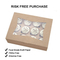 Wholesale Kraft Paper Box High Quality Cardboard Paper Cake Box Cupcake Custard Tart Box Baking Box