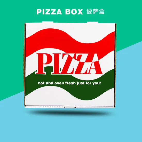 Custom Print Pizza Packing Box 12 Inch Pizza Box Cardboard Box Pizza Box