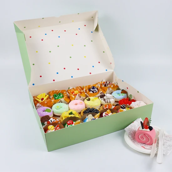 Personalized Donut Boxes for Cakes Mochi Donuts and Churros Unique Desiqns