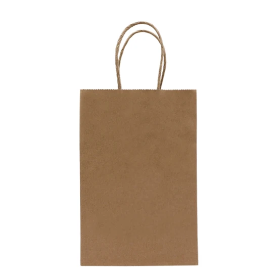 Paper Bag Custom Printed Kraft Paper Bags Recyclable Shopping Clothing Gift Bag Food Take Away with Your Own Logo