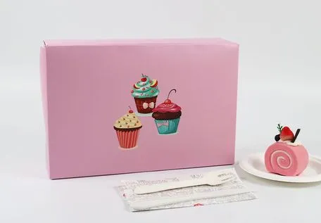Foldable Easy to Disassemble Customized Folding Cake Boxes for Birthday