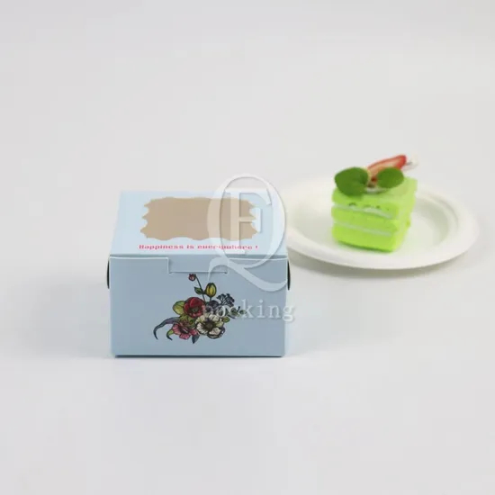 Exquisite Prevent Vibration Customized Cake Paper Boxes for School Event