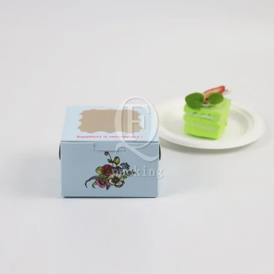 Exquisite Prevent Vibration Customized Cake Paper Boxes for School Event