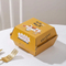 6inch Custom Printed Recycled Take Away French Fries Paper Boxes Fast Food Burger Hamburger Packaging