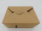 Disposable Customized Logo Takeout Kraft Paper Tray Brown Food Boat Box Tray