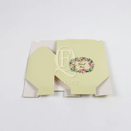 Beautiful Smooth Surface Customized Cardboard Paper Boxes for Cakes for Wine Tasting