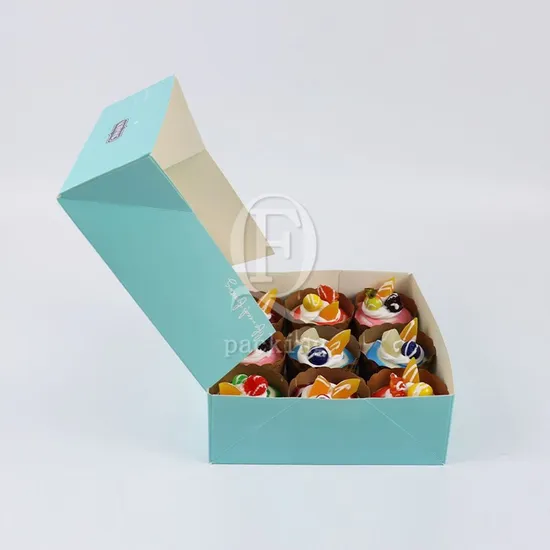 Beautiful Various Sizes Customized Packaging Cardboard Cake Box for Cultural Exchange Activity
