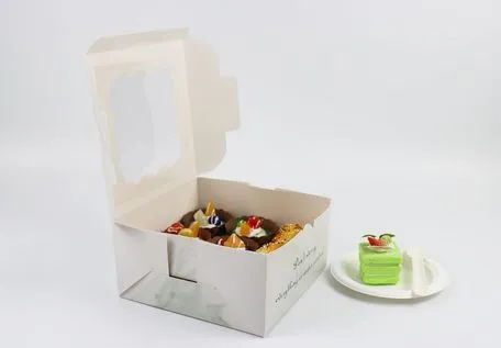 Moisture-Proof Compression-Resistant Customized Custom Printed Cheese Cake Box for Social Dance