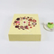 Creative Not Easy to Loosen Customized Small Cake Packaging Box for Proposal