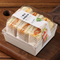 Disposable Sandwich Box Triangle Shape Sandwich Box Hot Sale Boxes for Packaging