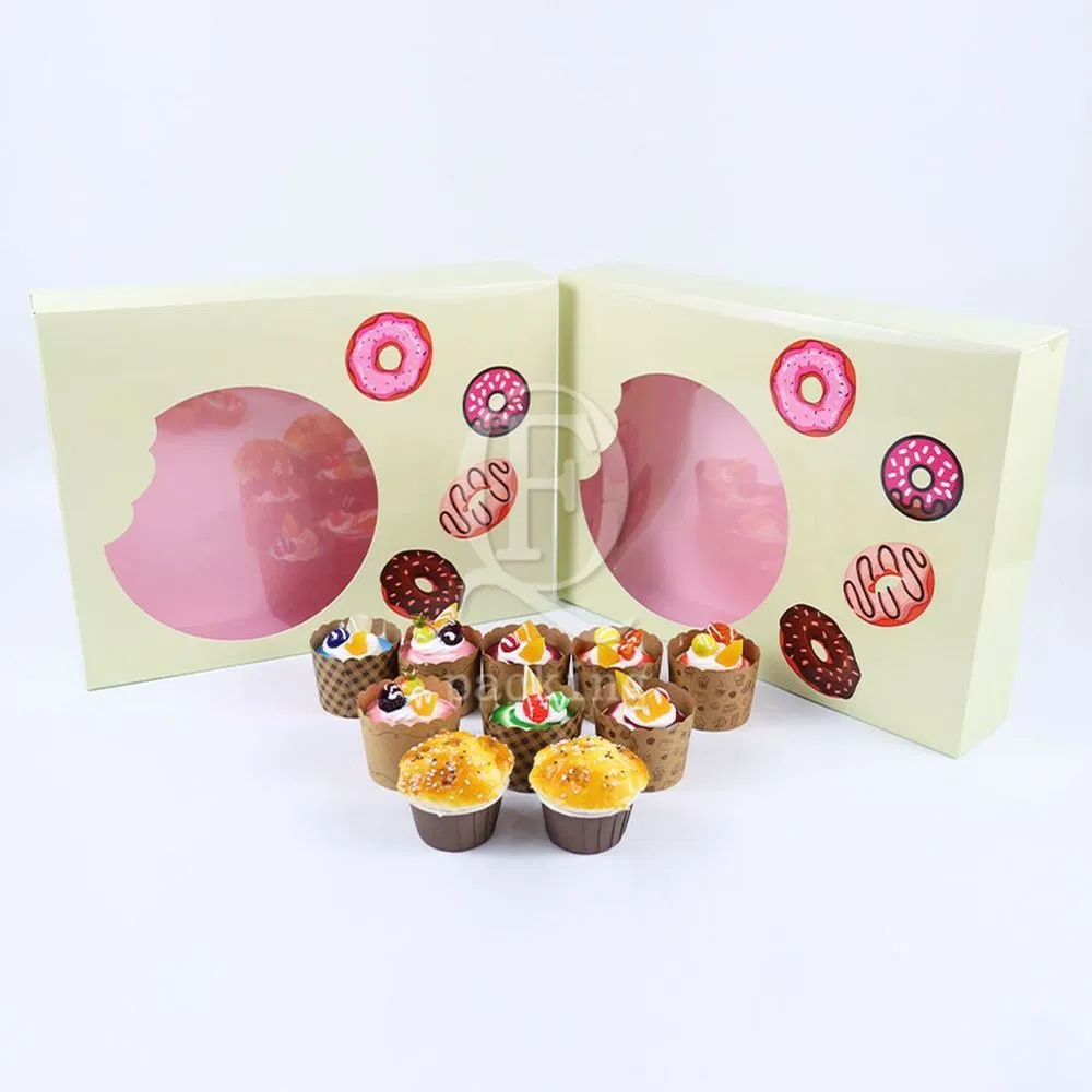 Exquisite High-Quality Printing Customized Packaging Square Cake Box for Club Celebration