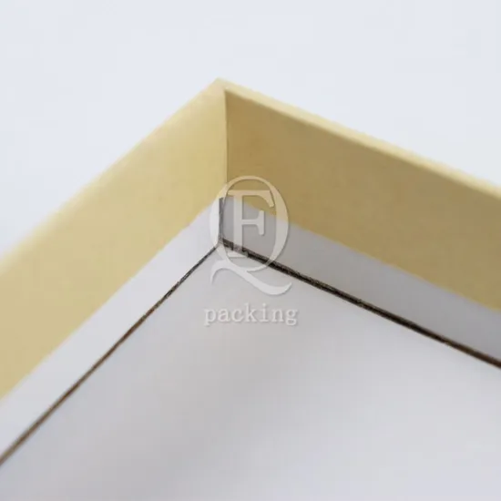 Moisture-Proof Stackable Customized Gold Gift Paper Box for Wedding Gift Packaging