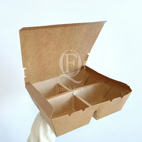 Various Sizes Sturdy and Durable Customized Fold Paper Snack Box for Nuts