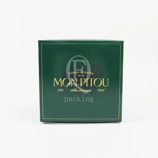Easy to Carry Reusable Customized Triangle Cake Paper Box for Amusement Park