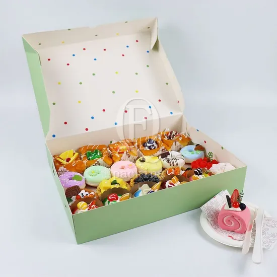 Multi-Layer Structure Thickened Customized Cake Gift Box for Company Annual Meeting