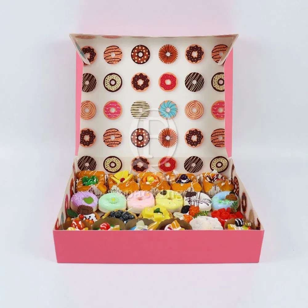 Prevent Leakage Easy to Clean Customized Cake Package Box for Mass Gathering