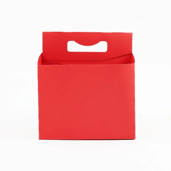 Factory Cheap Wholesale Custom Portable Disposable Degradable Takeaway Cardboard Paper Coffee Cup Carriers with Handle