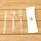 Wholesale Customized Printing Size Eco-Friendly Disposable Knife Fork and Spoon Wooden Cutlery