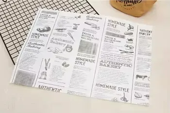 Wholesale Food Grade Wrapping Paper Custom Print Recycled Package Greaseproof Paper