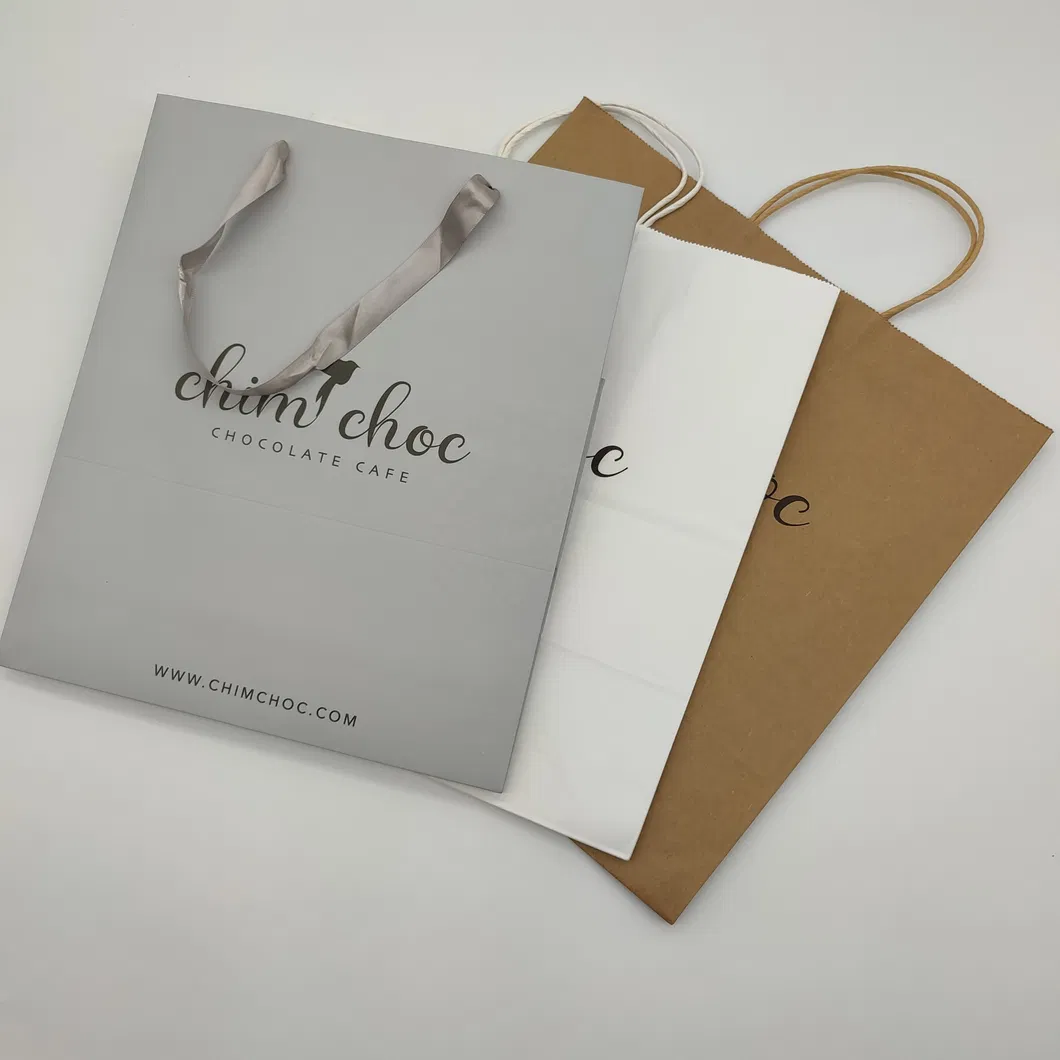 Custom Foldable Printing Creativity Design Logo Shopping Gift Packaging Paper Bag