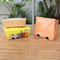 Custom Customized Paper Box Disposable Kraft Paper Food Box Lunch Paper Box Withwindow Kraft Paper Box Packaging Box