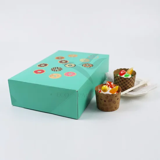 Custom High Quality Party Cardboard Cake Packaging Box Candy Tall Cake Box