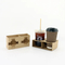 1/2 Cup Kraft Drink Paper Boxcarrier Paper Drink Carrier Coffee Cup to Go Carrier for Takeaway Cupholder