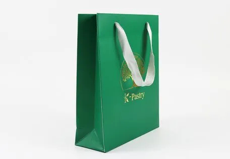 Wholesale Custom Printing Luxury Personalized Degradable Recyclable Shopping Gift Fruit Food Packaging Kraft White Card Paper Bag with Portable Handle