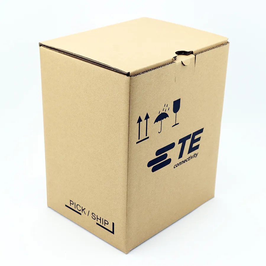 Kraft Corrugated Cardboard Storage Wine Clothes Water Food Shoe Transport Moving Shipping Delivery Packaging Carton Box