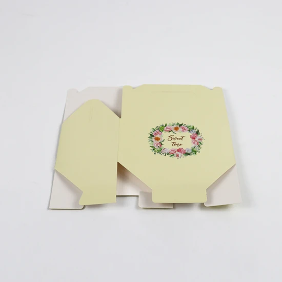 Cheap Customized Transparent Window Printed Logo Size Food Grade Doughnut Wholesale Disposable Bakery Packaging Macaron Paper Cake Card Box with Portable Handle