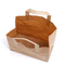 Customized Design Handle Kraft Paper Shopping Bag with Logo Printed