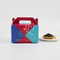 Factory Cheap Custom Transparent Window Printed Logo Size Food Grade Doughnut Wholesale Disposable Bakery Packaging Macaron Cake Cardboard Paper Box with Handle
