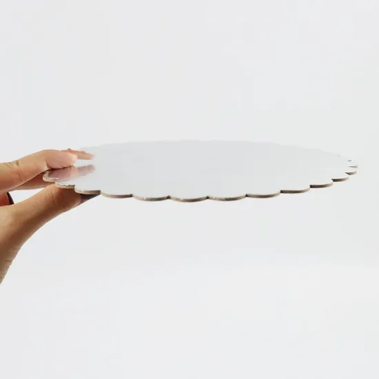 Factory Wholesale Cheap Customize Size Shape Cake Board Gold Silver White Corrugated Cake Board Cake Paper Board Plate
