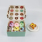 Factory Direct Sale Wholesale Personalized Luxury Customized Printed Logo Size Food Grade Disposable Packaging Macaron Cake Doughnut Sweet Cardboard Box
