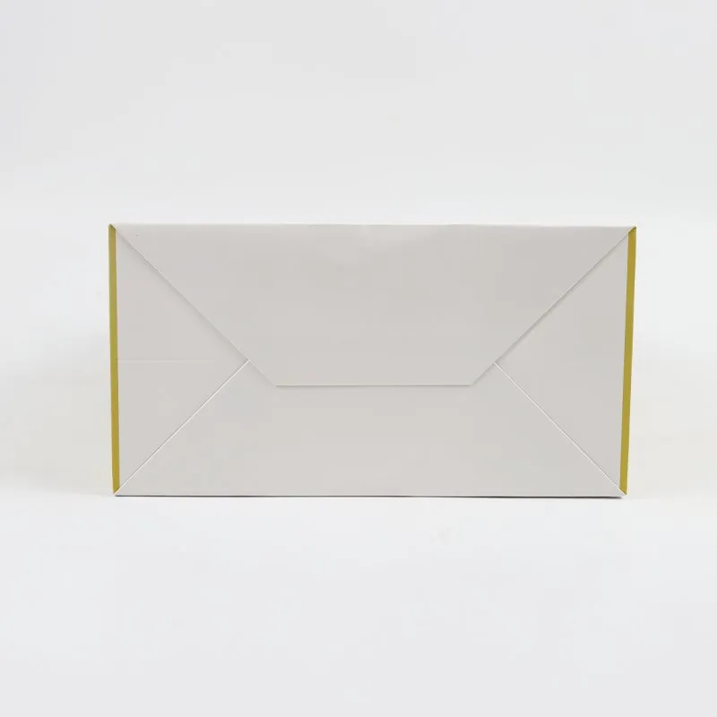 Factory Wholesale Custom Print Luxury Personalized Degradable Recyclable Shopping Gift Food Electronic Product Packaging Kraft Cardboard Paper Bag with Hand