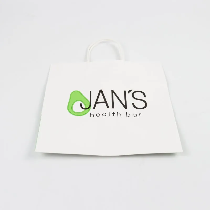 Factory Cheap Wholesale Custom Print Luxury Personalized Degradable Recyclable Shopping Gift Food Cosmetic Packaging Kraft Cardboard Paper Bag
