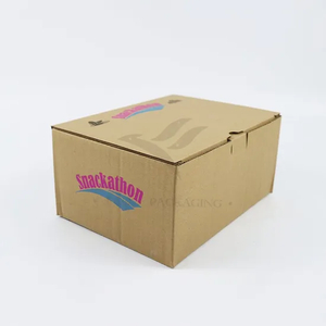 Factory Wholesale Customized Size Printing Logo Eco-Friendly Recyclable Shoe Gift Fruit Vegetable Packaging Delivery Shipping Corrugated Kraft Paper Box
