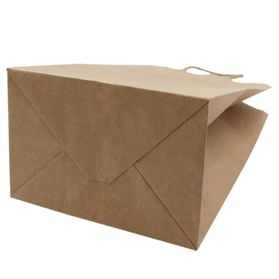 Wholesale Custom Printing Personalized Degradable Recyclable Shopping Gift Fruit Food Electronic Product Packaging Kraft White Card Paper Bag with Portable Hand