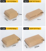 Factory Wholesale Biodegradable Food Grade Disposable Takeaway Lunch Fries Hamburger Box Packaging Custom Print Packing Cardboard Paper Burger Box