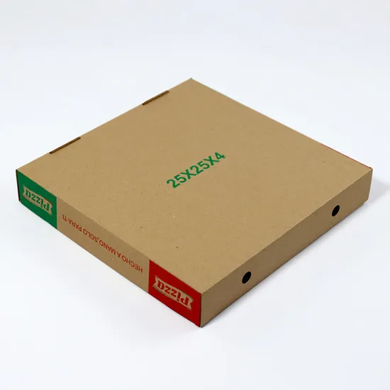 Disposable Take-Away Food Box Pizza Box Biodegradable Material