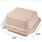 Manufacturer Wholesale Disposable Degradable Burger Box Takeaway Delivery Packaging Box