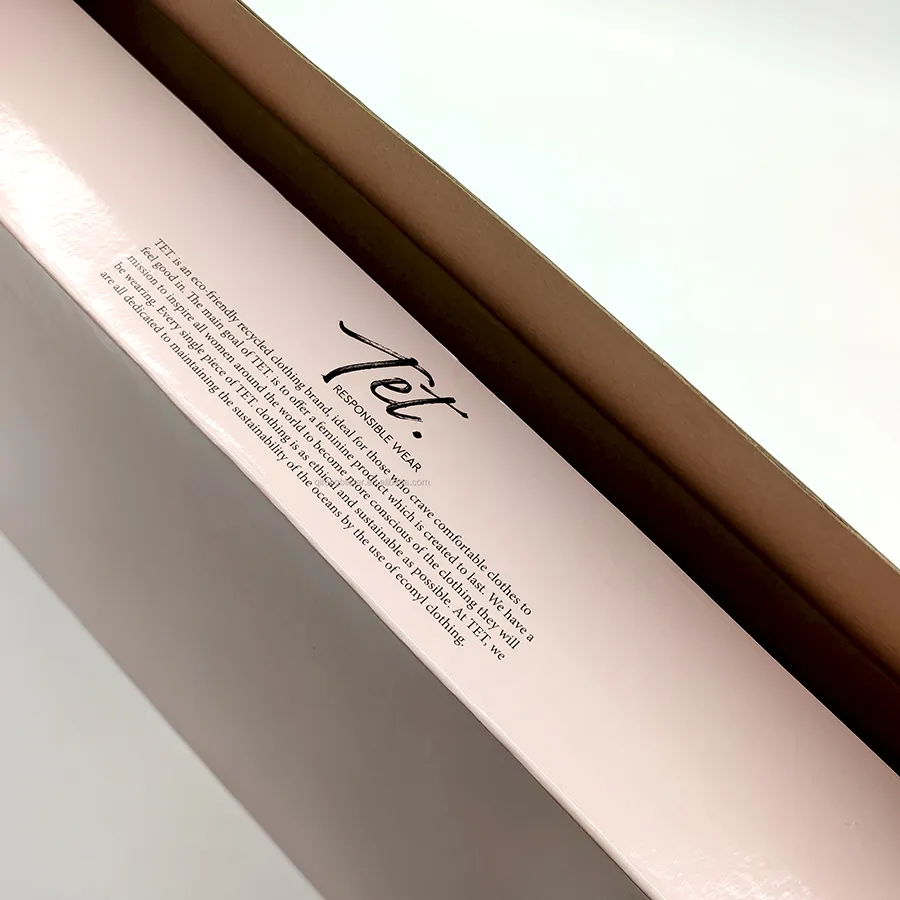 Waterproof and Oilproof Gift Box Packaging Biodegradable Thickened Cowhide Packaging Box