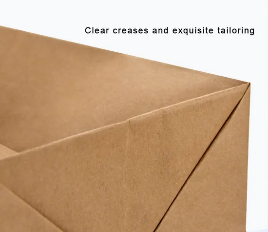 High Quality Plain Kraft Paper Custom Logo Paper Bags Bio-Degradable Paper Bag