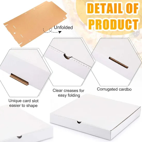 Pizza Boxes 14X 14 Inch Bulk Empty Pizza Box Square Cardboardpizza Box