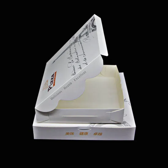 Wholesale Food Grade Custom Folding Insulated Pizza Box Paper Carton Box Takeaway Pizza Box
