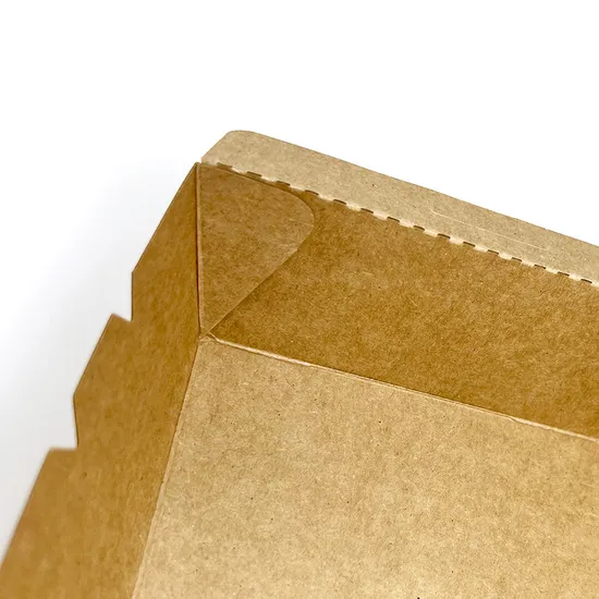 Bio-Degradable Custom Portable Kraft Paper Take Away Food Packing Box Fried Chicken Boxes