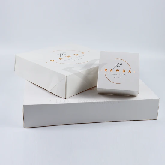 Custom Kraft Logo Cake Macaron Chocolate Paper Boxes with Gift Packaging Box