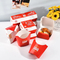 Customized Take Away Food Grade Paper to Go French Fried Chicken Box Printing Fast Food Packaging Box