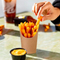 Custom Burger and Chips Paper Packaging Box Burger Fries Paper Box Cheap Burger Box Custom
